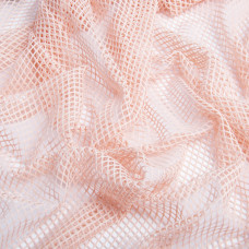 Тканина сітка Ельвіна персик