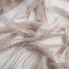 Тканина сітка Ельвіна капучино