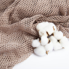 Тканина сітка Ельвіна капучино