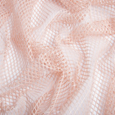 Тканина сітка Сільвер персик