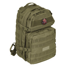 Шеврон на липучці Бородач 8 см вишитий патч нашивка