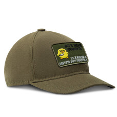 Шеврон на липучці Всі в мене крякнуть качка качечка 6х8 см вишитий патч нашивка