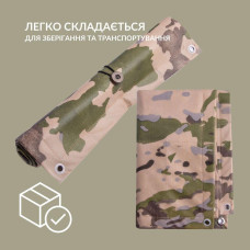 Патч Борд тактичний 40х60 см для шевронів нашивок і нагород складна панель-стенд з липучкою для колекціонерів і військових