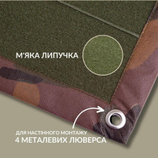 Патч Борд тактичний 40х60 см для шевронів нашивок і нагород складна панель-стенд з липучкою для колекціонерів і військових