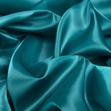 Тканина декоративна органза кристалон 68 г/м2 т/бірюза