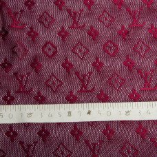 Тканина Сітка LV стрейч вишня