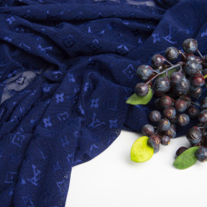 Тканина Сітка LV стрейч синя