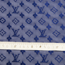 Тканина Сітка LV стрейч синя