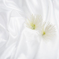 Тканина декоративна органза кристалон 68 г/м2 біла