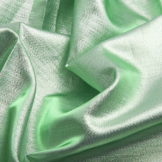 Тканина парча Діско зелене яблуко