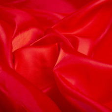 Тканина декоративна органза кристалон 68 г/м2 червона
