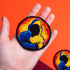 Шеврон нашивка з липучкою Миколаївський Ваньок, Николаевский Ванек 8 см, вишитий патч