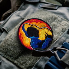 Шеврон нашивка з липучкою Миколаївський Ваньок, Николаевский Ванек 8 см, вишитий патч