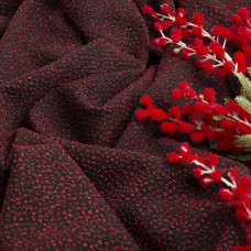 Тканина трикотаж Голді блиск червоний