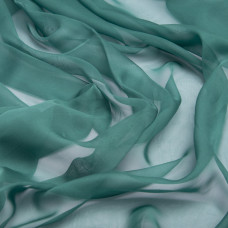 Тканина шифон Dinar т/зелений