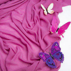 Тканина плательна шифон Sheila рожевий фрез