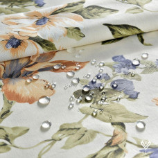 Скатертина 140х170 см з плямо та водовідштовхувальним просоченням IDEIA бавовна беж