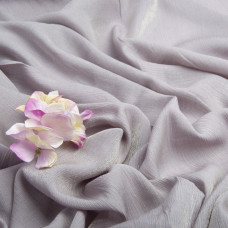 Тканина шифон блиск Сандрікс однотонна ірий