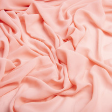 Тканина плательна шифон Sheila персик