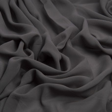 Тканина плательна шифон Sheila сіро оливковий