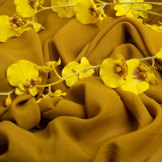 Тканина плательна шифон Sheila олива