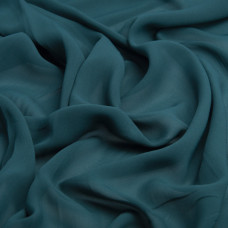 Тканина плательна шифон Sheila зелено синя