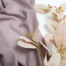 Тканина плательна шифон Sheila ліловий беж