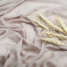 Тканина плательна шифон Sheila беж