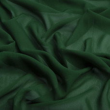 Тканина плательна шифон Sheila малахіт