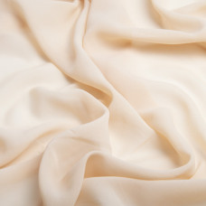 Тканина плательна шифон Sheila айворі