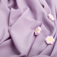 Тканина шифон Мосс креп світлий бузок