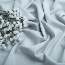 Тканина шифон Мосс креп V-23 св/сірий