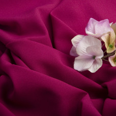Тканина шифон Мосс креп темно рожевий