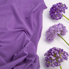 Тканина шифон однотонний софт стрейч бузок