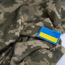 Тканина РІП-СТОП стрейч камуфляж ЗСУ піксель