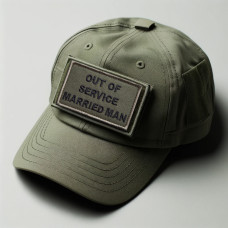 Набір шевронів 3 шт з липучкою Про чоловіка хакі 5х8 см кумедні нашивки вишивки патч шеврон