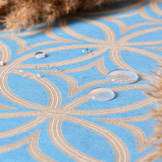 Скатертина 140х170 см з плямо та водовідштовхувальним просоченням IDEIA бавовна візерунок