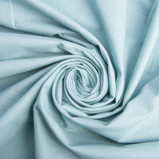 Тканина бязь ранфорс для постільної білизни, бавовна 130 гр/м2, 240 см V-75 м'ятно сірий