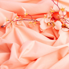 Тканина бязь ранфорс для постільної білизни 2,4 м V-37 ніжний корал