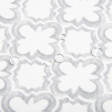 Тканина декоративна Прем'єр Пазл Квітка з водовідштовхувальним просоченням V-006 сіра