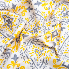 Тканина декоративна Прем'єр Версаль з водовідштовхувальним просоченням V-004 жовтий