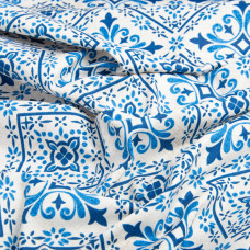 Тканина декоративна Прем'єр Версаль з водовідштовхувальним просоченням V-001 джинс