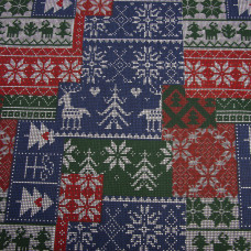 Тканина декоративна Прем'єр Dark орнамент