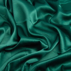 Тканина плательна Atlas Lux смарагд