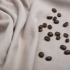 Тканина трикотаж трьохнитка петля Сезон кава беж тепла для спортивного одягу
