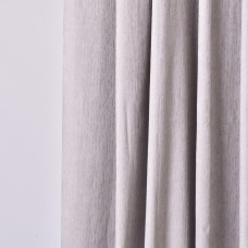 Тканина портьєрна однотонна Shell св/сіра