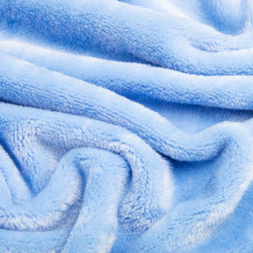 Тканина махрове полотно Велсофт блакитне