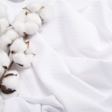 Тканина полотенна вафельна вибілена