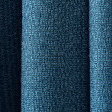 Тканина портьєрна однотонна Naturel V-117 бірюза