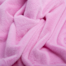 Тканина хутро штучне Барбі рожеве